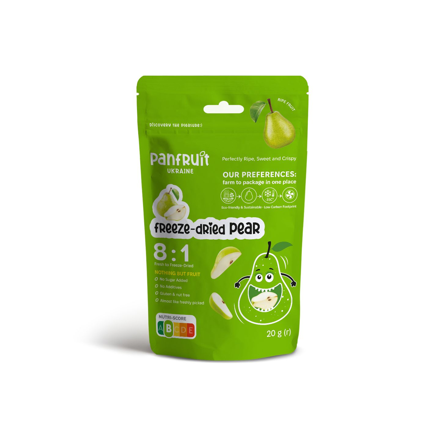 Pere liofilizate Panfruit