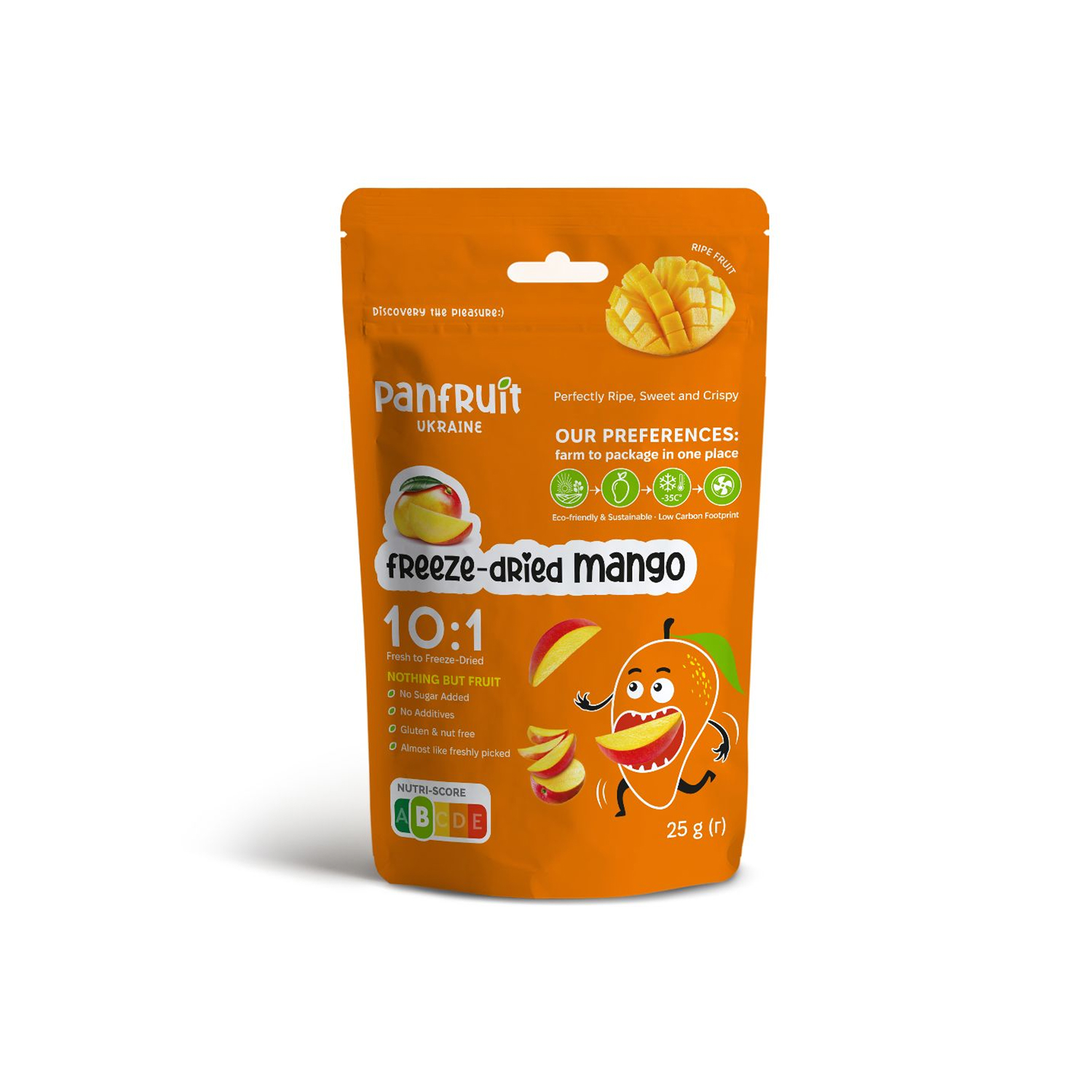 Mango liofilizat Panfruit