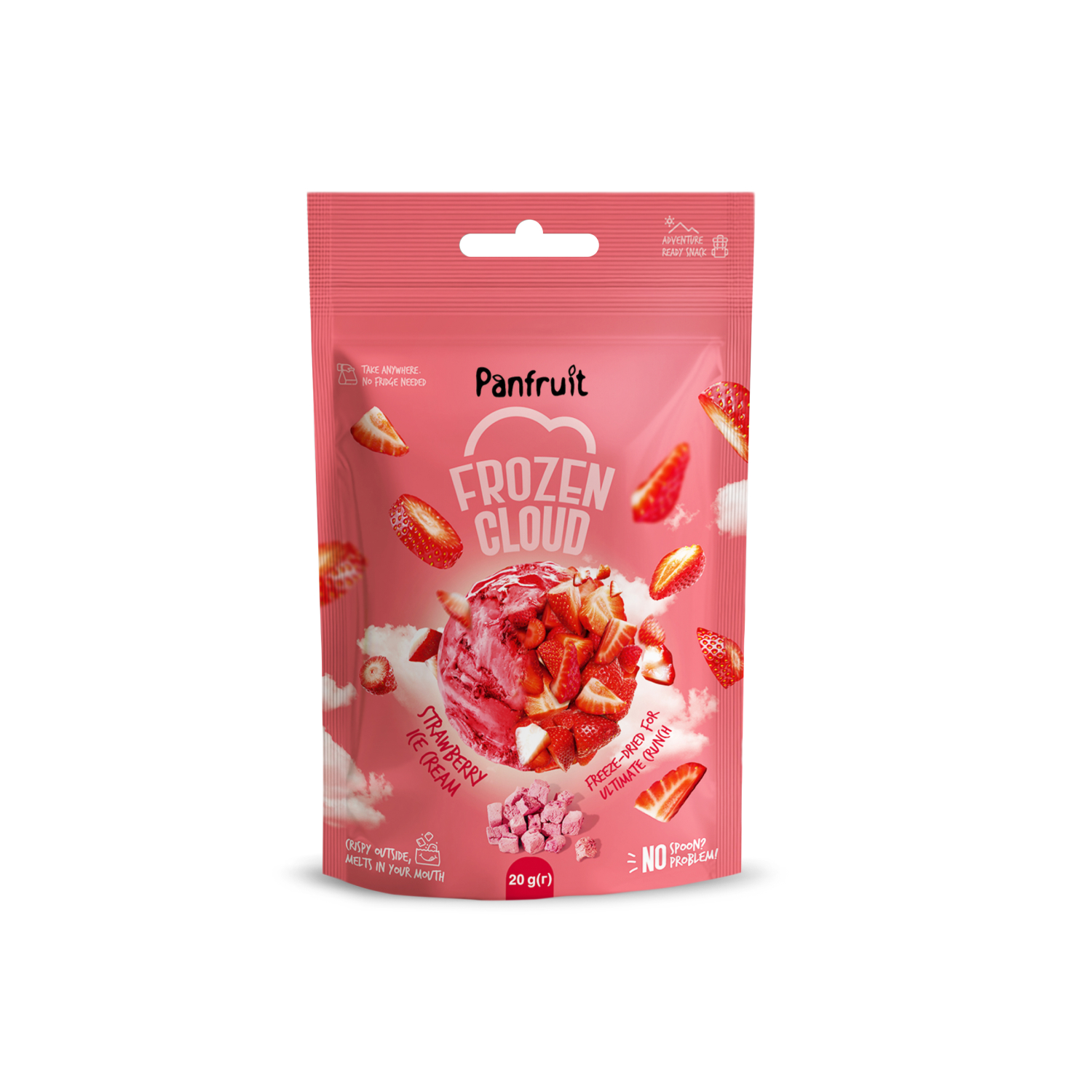 Înghețată liofilizată ”Căpșune” Panfruit