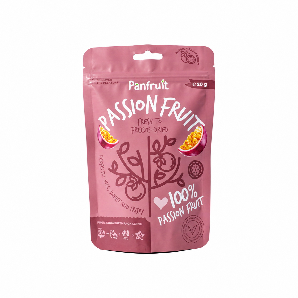 Fructul pasiunii liofilizat Panfruit